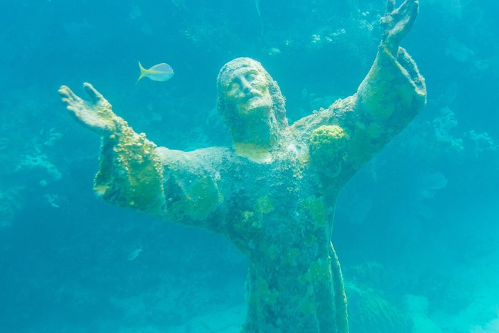 Christ of the Abyss statue in Key Largo