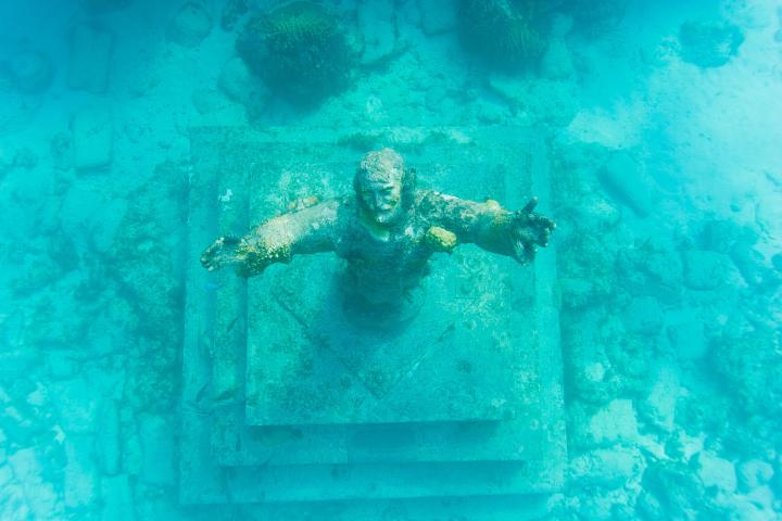 Christ of Abyss Statue in Key Largo