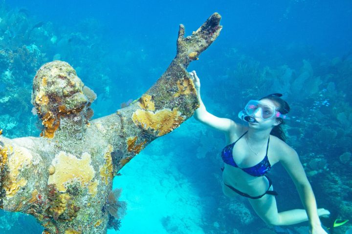 Christ of the Abyss statue in Key Largo